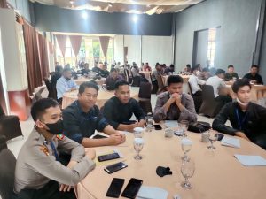 Polres Babar Sertakan Anggota Rakernis Bidang Humas Polda Babel