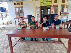 Babinsa Koramil 431-01/Jebus, hadiri Rapat evaluasi pelaksanaan lomba memeriahkan HUT RI ke 77