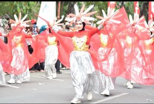 Meriahnya Megilan Karnaval Lamongan