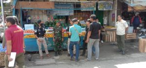 Babinsa Koramil 431-02/Muntok monitoring Operasi Yustisi Gabungan