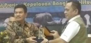 Kasdim 0431/Bangka Barat Hadiri Rakor Bersama Penanganan PMK Tingkat Provinsi Kep Bangka Belitung