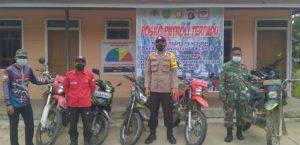 TNI – Polri dan Manggala Agni Kecamatan Kahut Lakukan Patroli Rutin Karhutla