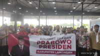 Jelang Pilpres 2024, Relawan Pergerakan Petani dan Petambak Lamongan Deklarasi Dukung Prabowo Subianto Presiden 2024