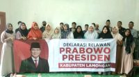 Dukungan Prabowo Subianto Presiden di Bumi Joko Tingkir Lamongan Terus Mengalir, Pedagang dan Petani di Maduran Deklarasi dan Dukung Prabowo Presiden 2024