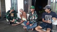 Ucapan Terima Kasih Sesepuh Dayak Setempat Kepada Satgas TMMD ke 115 Kodim 1016/Plk