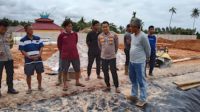 Respon Cepat Kapolsek Jebus Keluhan Warga Pembangunan Tambak Udang di Desa Teluk Limau