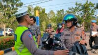 Sat Lantas dan Propam Polres Bangka Barat Tindak anggota yang tidak lengkap contoh di masyarakat