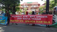 Diduga Dipersulit Mengurus Sertifikat Tanah Diperlambat, Genpatra Unjuk Rasa BPN Jatim
