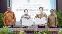Sertifikasi Tanpa Diskriminasi, Menteri ATR/Kepala BPN Tandatangani MoU dengan PGI