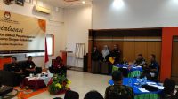 PLH Pasi Inteldim 0431/Bangka Barat hadiri kegiatan Sosialisasi Tahapan dan Jadwal Penyelenggaraan Pemilu Tahun 2024