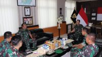 Dandim Terima Kunjungan Tim Was Giat Bidang Logistik Mabes TNI AD