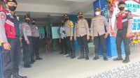 Sat Samapta Polres Lamongan Melakukan pengamanan Pelantikan PC Muslimat NU Lamongan, Selama Kegiatan Berjalan Kondusif