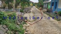 Diduga Proyek Pembangunan Jalan Desa Sumberagung Mangkrak
