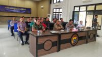 Kasdim 0431/Bangka Barat Mayor CHB Nawawi hadiri kegiatan Rapat koordinasi lintas Sektoral Mabes POLRI