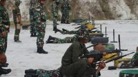 Kodim 1016 Palangka Raya Gelar Latihan Menembak Jatri Triwulan IV