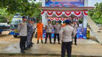 Sat Polairud Polres Bangka Barat Dirikan Pos Pantau memberikan Layanan Masyarakat saat Liburan NATARU