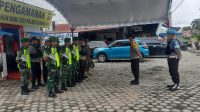 Koramil 1016-06/Kurun melakukan Pengamanan Natal dan Tahun Baru