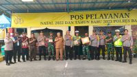 Kapolres Bangka Barat dan Forkompimda Pantau Pos Pelayanan Nataru 3 Pos Pengaman, Pelayanan dan Pantau