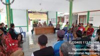Kapolsek Ngimbang Siap Fasilitasi Pendirian Kampung Pancasila di Desa Ngasemlemahbang