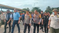 Pastikan Kesiapan Personil Kapolda Kep. Babel Cek Pos Pelayanan Pelabuhan Tanjung Kalian Mentok