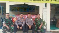 Babinsa Koramil 431-02/Mentok Ciptakan Situasi Pelabuhan Penyebrangan di Wilayah Bangka Barat
