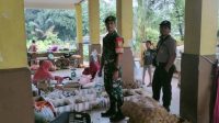 Babinsa Koramil 431-03/Kelapa Serda Repi Evrisman Komsos di Wilayah Binaan