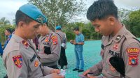 Cek Kelengkapan Anggota, Propam Polres Bangka Barat Gelar Gaktibplin