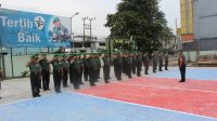 Kodim 1016 Palangka Raya Tanamkan Kedisiplinan Prajurit Dengan Latihan PBB