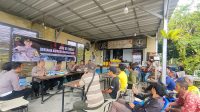 Gelar Jumat Curhat, Kapolres Bangka Barat Dengarkan Keluhan bersama Para Ojek