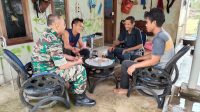 Komsos di Dusun Belar Desa Ibul, Untuk Perkuat Silaturahmi Antara TNI Dengan Para Pemuda
