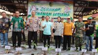 Peduli Ketahanan Pangan, Kapolresta Hadiri Gerakan Menanam Bersama