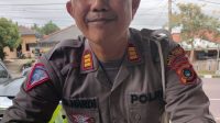 Sat Lantas Polres Bangka Barat Olah TKP Lakalantas Tewaskan Satu Orang
