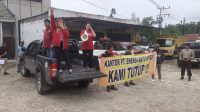 Warga Kampung Dingin Kubar Tutup Aktivitas dan Kantor PT EBH