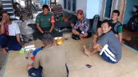 Komsos Babinsa di Desa Air Bulin Berlangsung Dengan Suasana Kebersamaan Dan Kekeluargaan