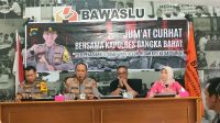 Gelar Jumat Curhat Kapolres Bangka Barat Sosialisasi Antisipasi Pelanggaran Pemilu Dengan Partai Politik di Kab. Bangka Barat