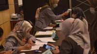Dinas Kesehatan Melakukan Vaksin Booster,ke Pegawai (BKPSDM) Kabupaten Malang