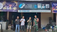 Babinsa Koramil 431-03/Kelapa Komsos harga Sandang Pangan Papan Di Desa Binaan
