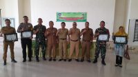 Lokakarya Mini Lintas Sektor I di GSG Kantor Kecamatan Mentok di Hadiri Babinsa