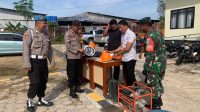 Babinsa Koramil Kurun Hadiri Apel Gelar Perlengkapan Posko Karhutla