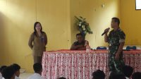 Staf Personel Kodim 1016/Plk Sosialisasikan Penerimaan Calon Taruna Akmil di SMAN 3 Palangka Raya
