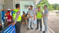 Dalam mencegah dan menurunkan angka kecelakaan Lalu lintas, Sat Lantas Polres Bangka Barat Bersama PT. Jasa Raharja