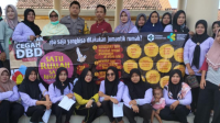 Tim Jumbastik Desa Gedongombo Lakukan Gerakan Pemberantasan Sarang Nyamuk
