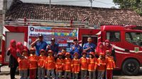 DAMKAR KOTA MOJOKERTO EDUKASI PENANGANAN KEBAKARAN KEPADA SISWA DAN SISWI RA DARUNNIYAH DESA SIDOREJO KEC.JETIS KAB. MOJOKERTO