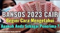 Apakah Anda Penerima Bansos.? Berikut Cara Cek/melihatnya