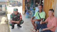 Selama Ramadhan 1444 H, Babinsa Koramil 431-02/Mentok Tetap Intensif Gelar Komsos Bersama Warga Binaannya