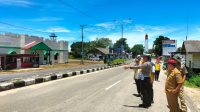 Polres Bangka Barat Koordinasi Sketsa Rencana Rekayasa Lalu Lintas untuk Persiapan Ops Ketupat Menumbing 2023 di Pelabuhan Tj. Kalian.