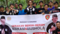 Perguruan IKSPI Kera Sakti Ranting Sugio Lamongan Kerja Bakti Jelang Bulan Ramadhan
