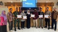 Babinsa Koramil 431-02/Mentok Menghadiri Rapat Pleno Terbuka DPHP Tingkat PPK Kecamatan Mentok