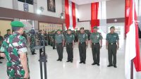 Pabung Kodim 1016/Palangka Raya Naik Pangkat, Ikuti Acara Laporan Korps