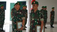 Dandim 1016/Palangka Raya Lepas Dua Perwira Menengah Menuju Tempat Tugas Baru